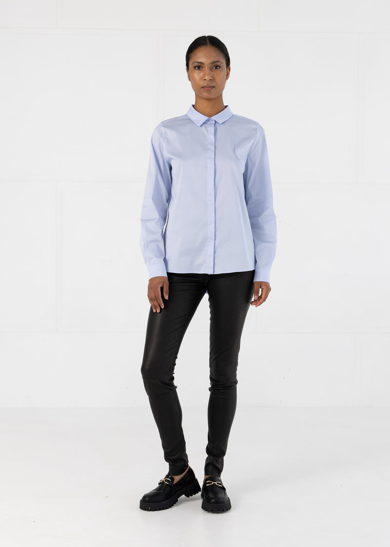 Coster Copenhagen ENG ANLIEGENDES KLASSISCHES HEMD Shirt/Blouse Oxford blue - 508