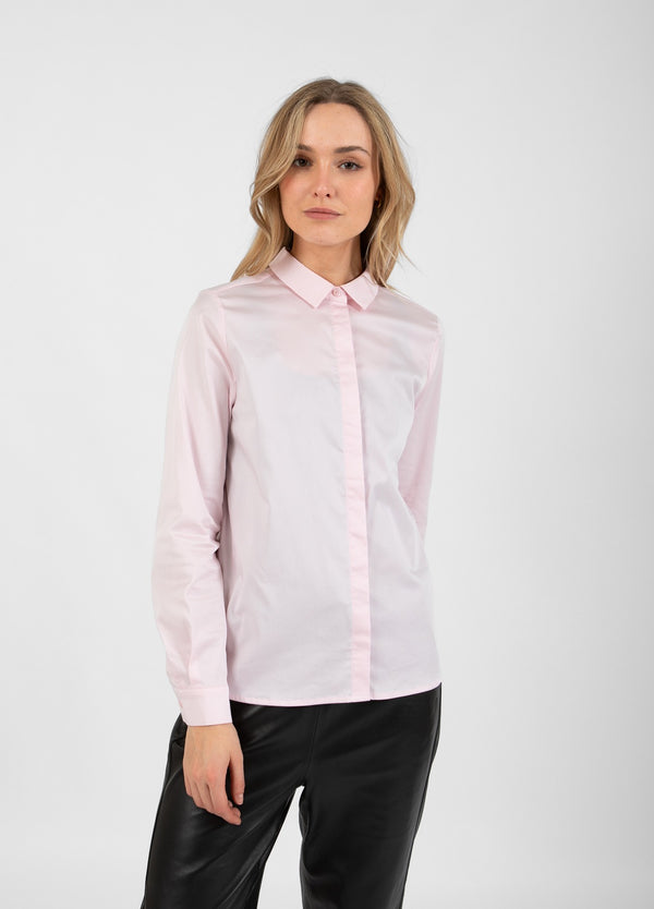 Coster Copenhagen ENG ANLIEGENDES KLASSISCHES HEMD Shirt/Blouse Powder rose - 686