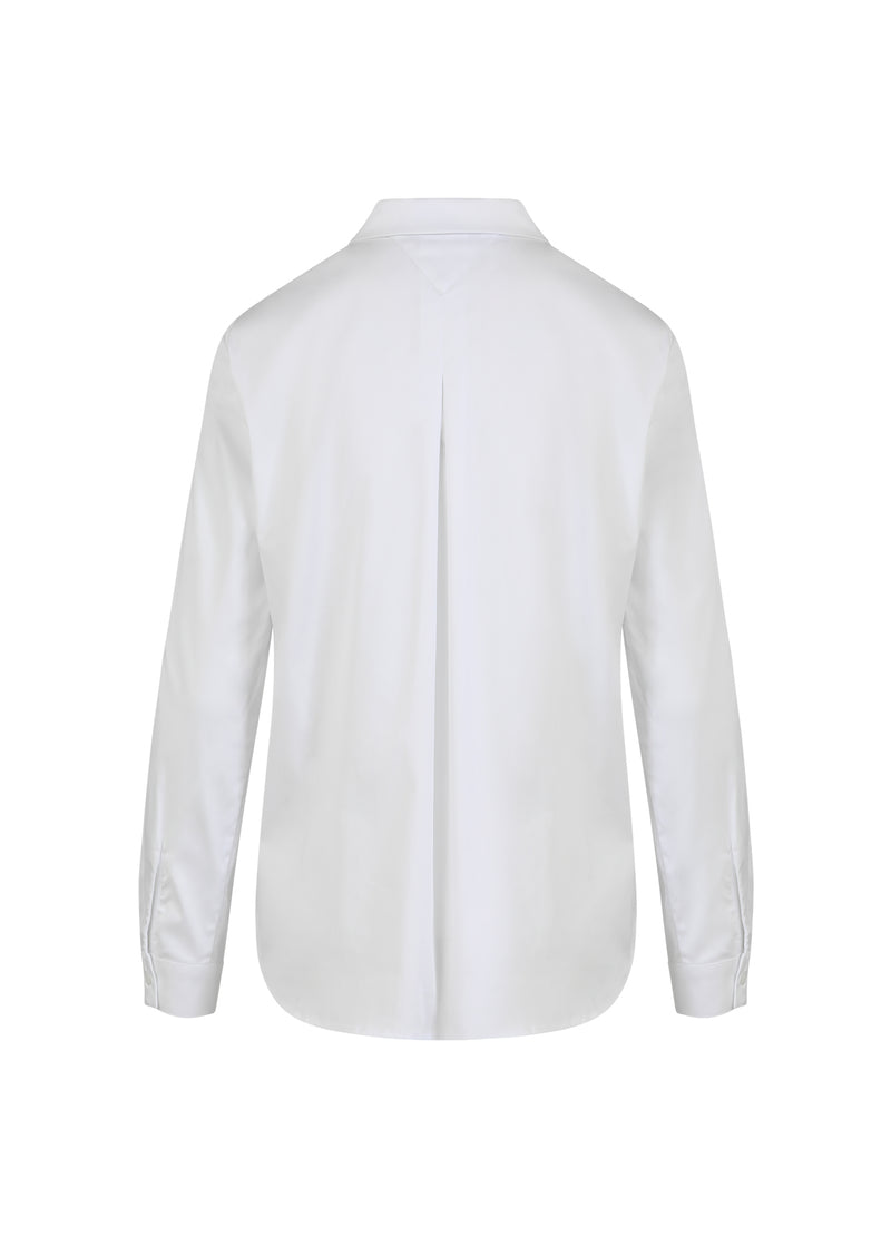 Coster Copenhagen ENG ANLIEGENDES KLASSISCHES HEMD Shirt/Blouse White - 200