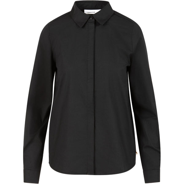 Coster Copenhagen ENG ANLIEGENDES KLASSISCHES HEMD Shirt/Blouse Black - 100