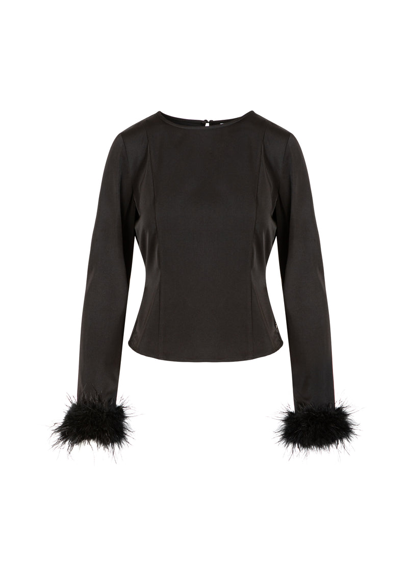 Coster Copenhagen FEDERHEMD Shirt/Blouse Black - 100