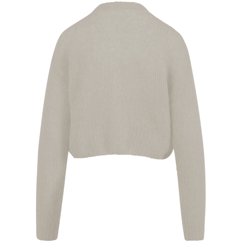 Coster Copenhagen GECROPPTER STRICK-CARDIGAN Knitwear Creme - 241