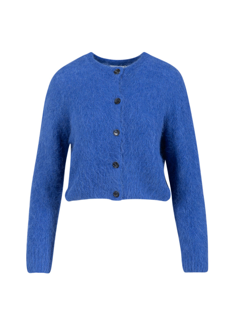 Coster Copenhagen GEKÜRZTE STRICKJACKE Knitwear Rich blue - 583