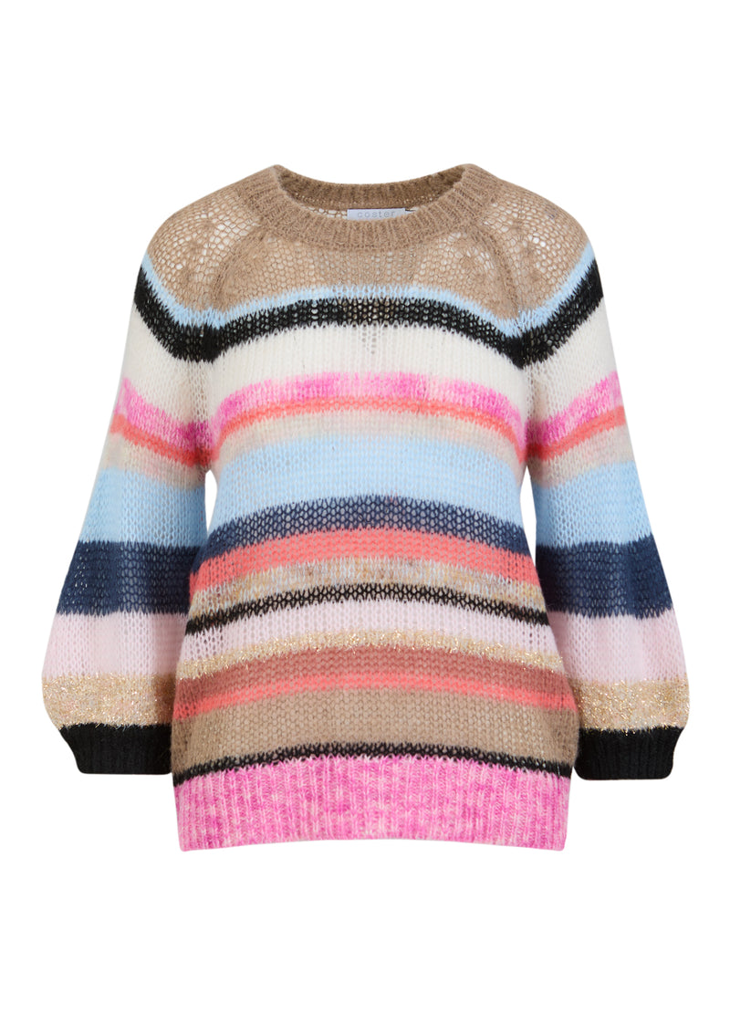 Coster Copenhagen GESTREIFTER STRICK Knitwear Multi stripes - 907