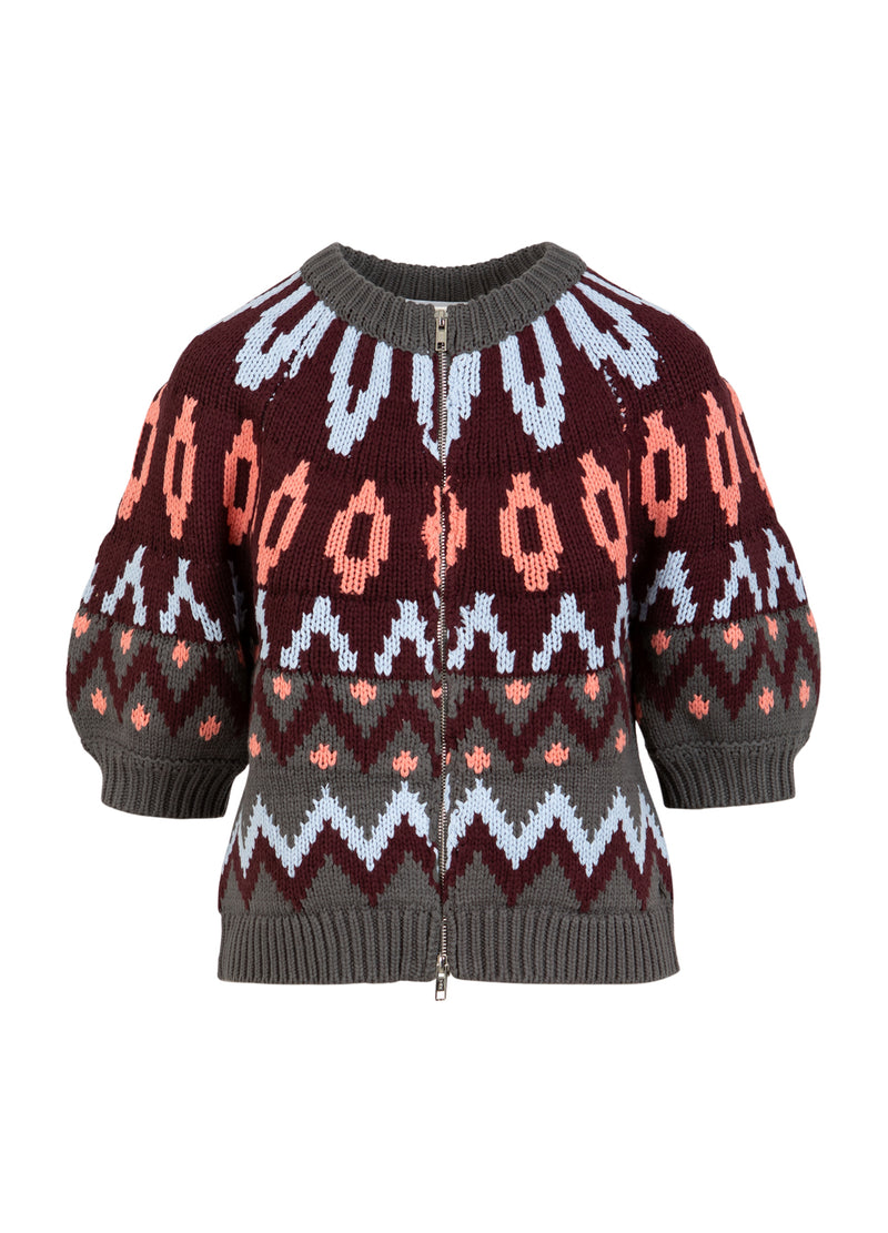Coster Copenhagen GESTRICKTE REIßVERSCHLUSSJACKE Knitwear Mix - 999