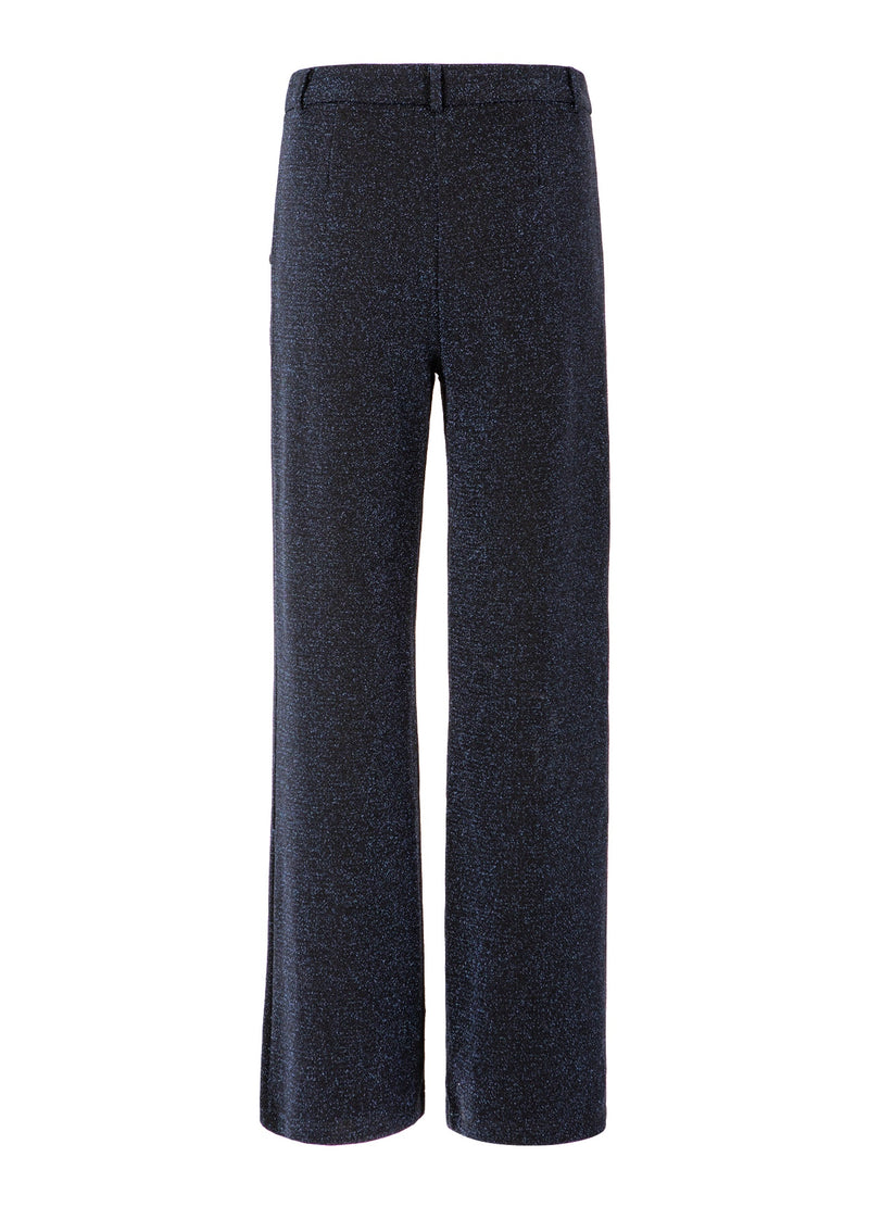 Coster Copenhagen GLANZHOSE - PETRA PASSFORM Pants Eclipse blue - 555