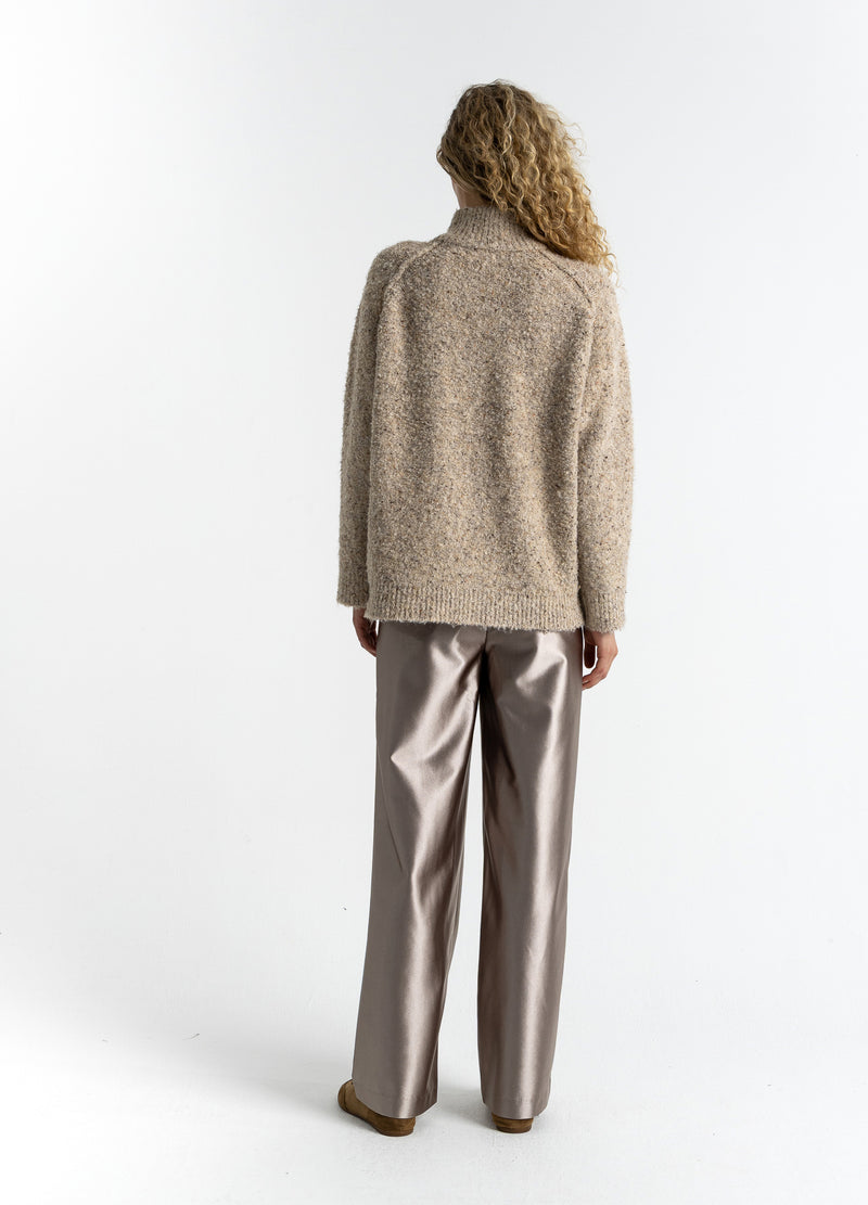 Coster Copenhagen GLANZHOS - PETRA FIT Pants Champagne - 299