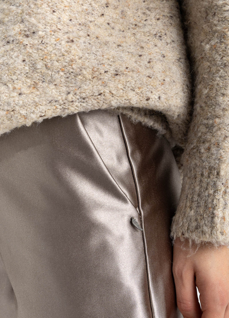 Coster Copenhagen GLANZHOS - PETRA FIT Pants Champagne - 299