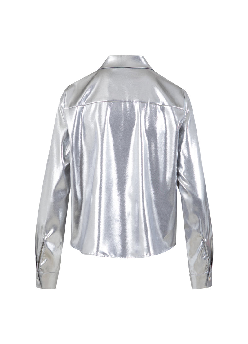 Coster Copenhagen GLITZERHEMD Shirt/Blouse Silver - 211