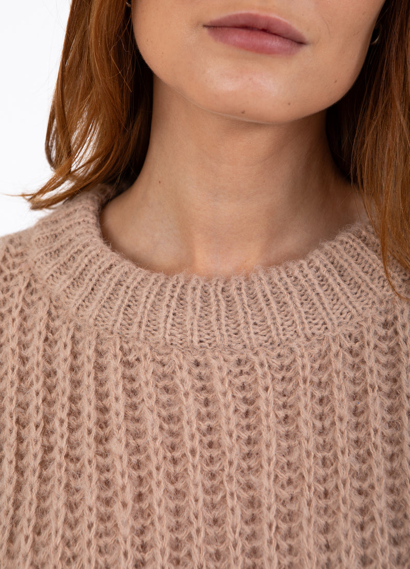 Coster Copenhagen GROBSTRICK Knitwear Desert sand - 329