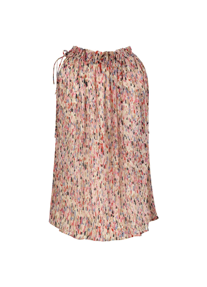Coster Copenhagen HALTERNECK IM MEHRFARBIGEN SPLASH-DRUCK Shirt/Blouse Multi splash print - 974
