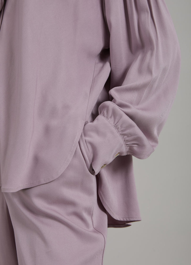 Coster Copenhagen HEMD AUS ECOVERO LENZING VISKOSE Shirt/Blouse Dusty purple - 855