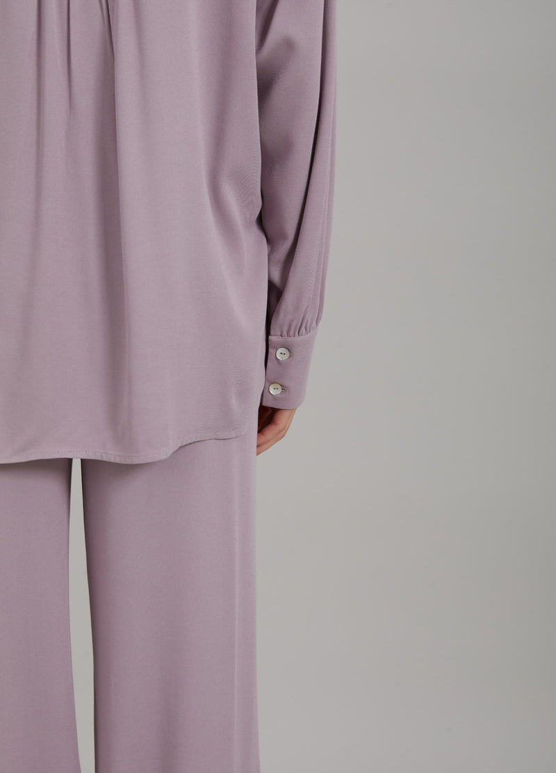 Coster Copenhagen HEMD AUS ECOVERO LENZING VISKOSE Shirt/Blouse Dusty purple - 855