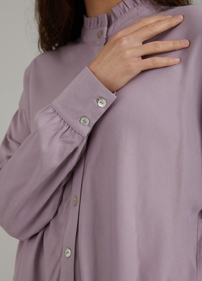Coster Copenhagen HEMD AUS ECOVERO LENZING VISKOSE Shirt/Blouse Dusty purple - 855