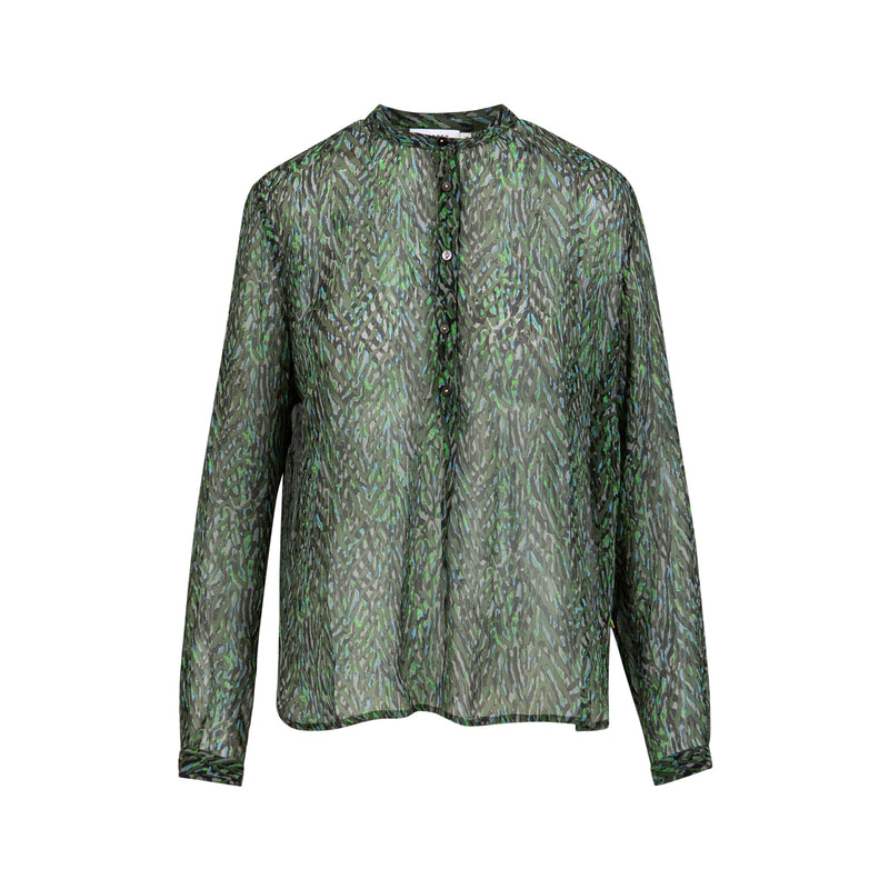 Coster Copenhagen HEMD IN FIRESTORM DRUCK Shirt/Blouse