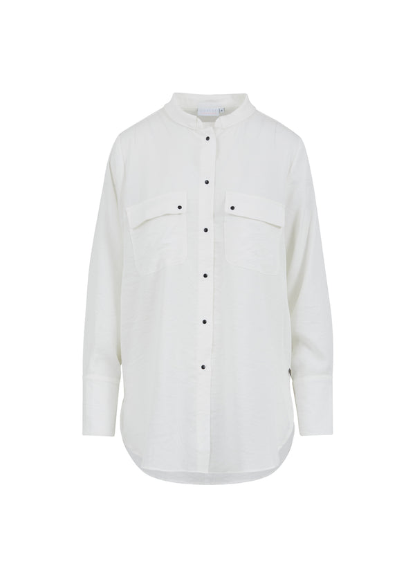 Coster Copenhagen  HEMD MIT TASCHEN  Shirt/Blouse White - 200