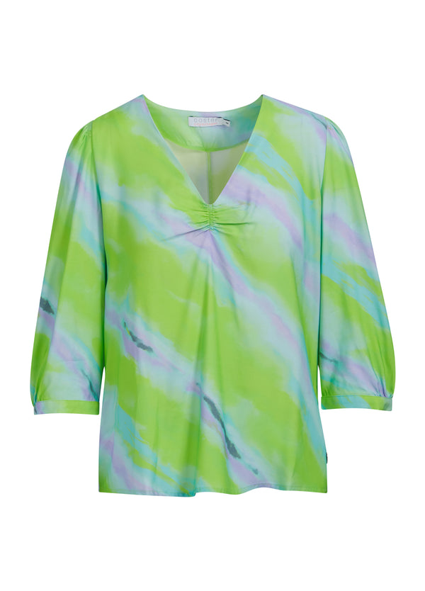 Coster Copenhagen HEMD MIT VERBLASSTEM STREIFENDRUCK Shirt/Blouse Faded stripe print - 903