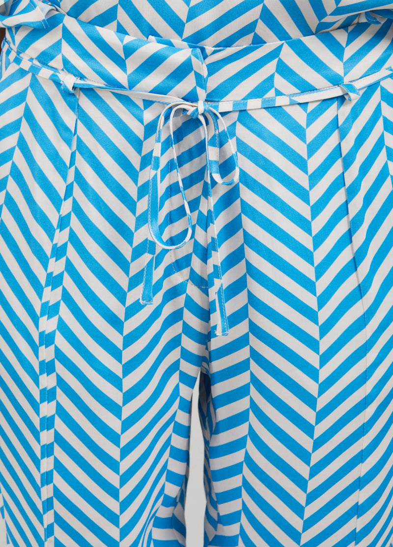 Coster Copenhagen  HOSE IM FISCHGRÄTMUSTER-PRINT - PASSFORM STELLA Pants Heringbone print - 918