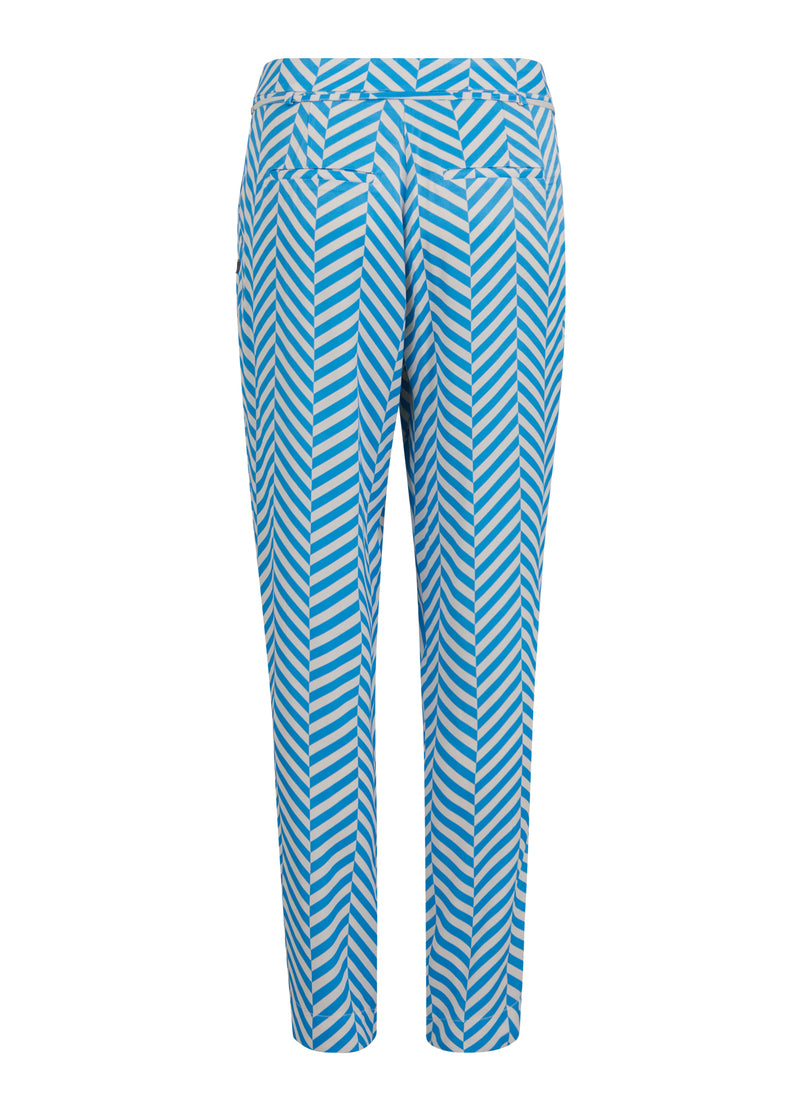 Coster Copenhagen  HOSE IM FISCHGRÄTMUSTER-PRINT - PASSFORM STELLA Pants Heringbone print - 918