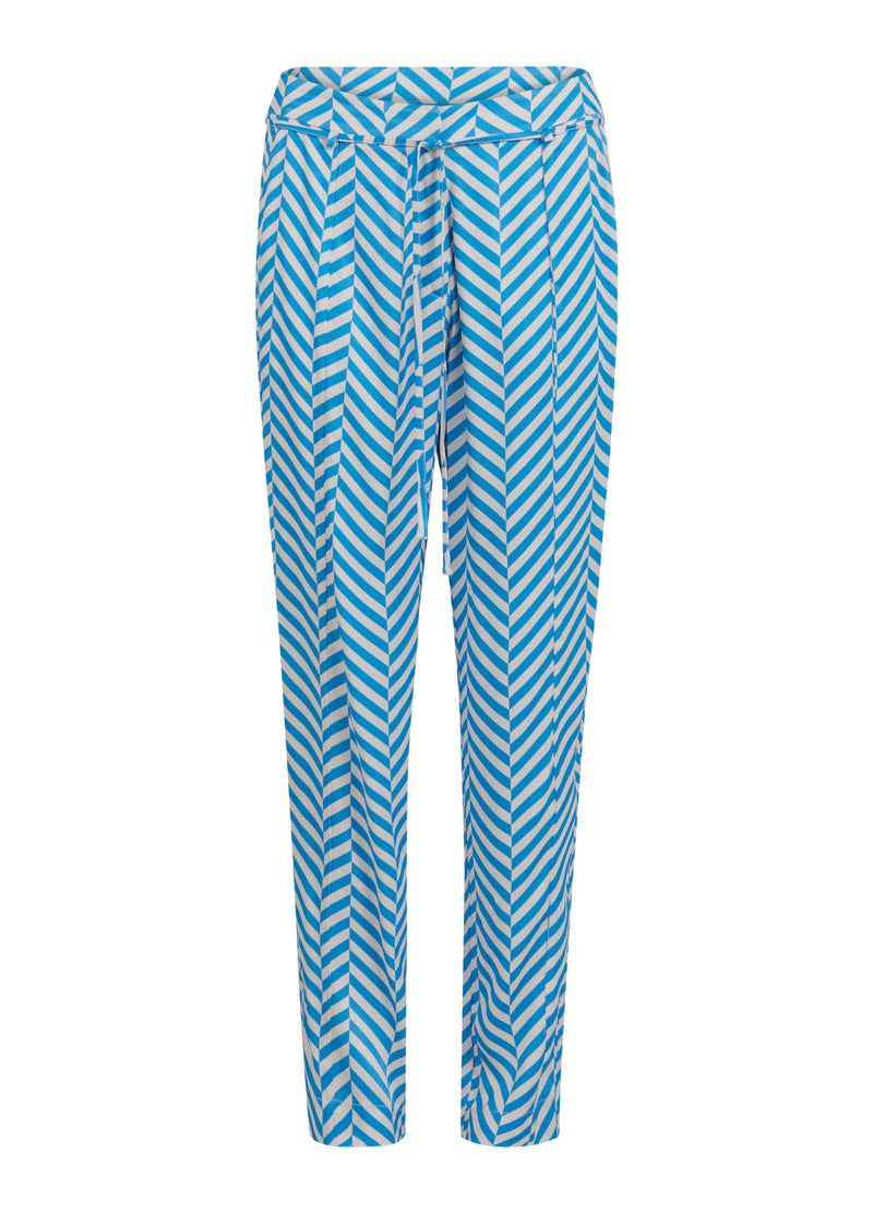 Coster Copenhagen  HOSE IM FISCHGRÄTMUSTER-PRINT - PASSFORM STELLA Pants Heringbone print - 918