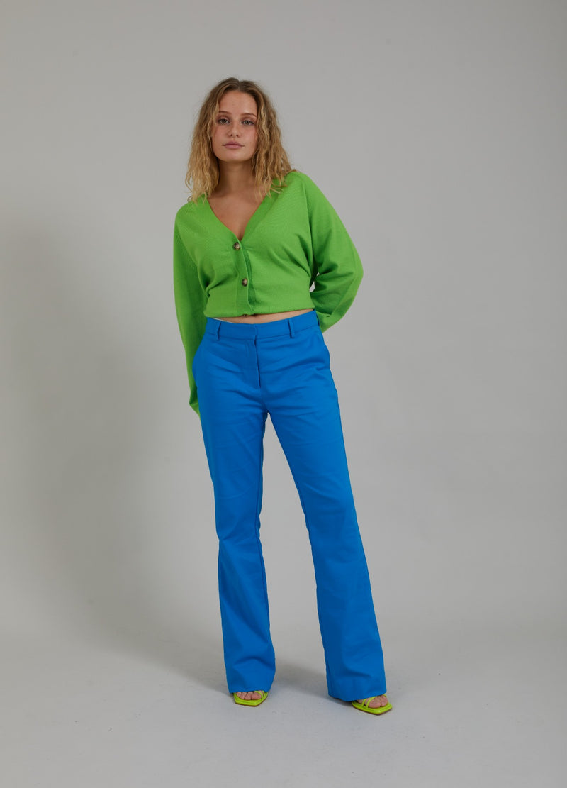 Coster Copenhagen HOSE M. BOOT-CUT - PASSFORM LUCIA Pants Fresh blue - 587