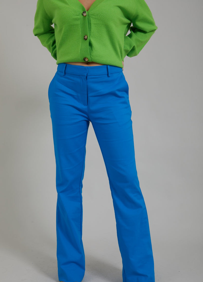 Coster Copenhagen HOSE M. BOOT-CUT - PASSFORM LUCIA Pants Fresh blue - 587