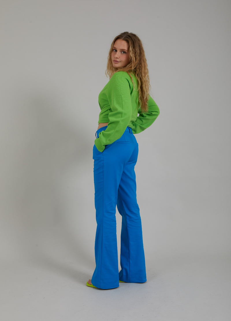 Coster Copenhagen HOSE M. BOOT-CUT - PASSFORM LUCIA Pants Fresh blue - 587