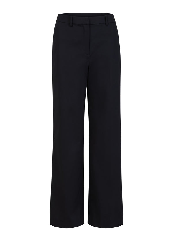Coster Copenhagen HOSE MIT WEITEM BEIN - PETRA-PASSFORM Pants Black - 100
