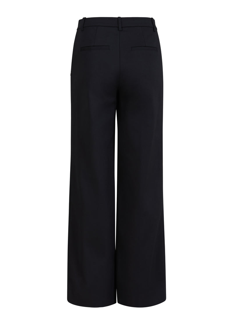 Coster Copenhagen HOSE MIT WEITEM BEIN - PETRA-PASSFORM Pants Black - 100