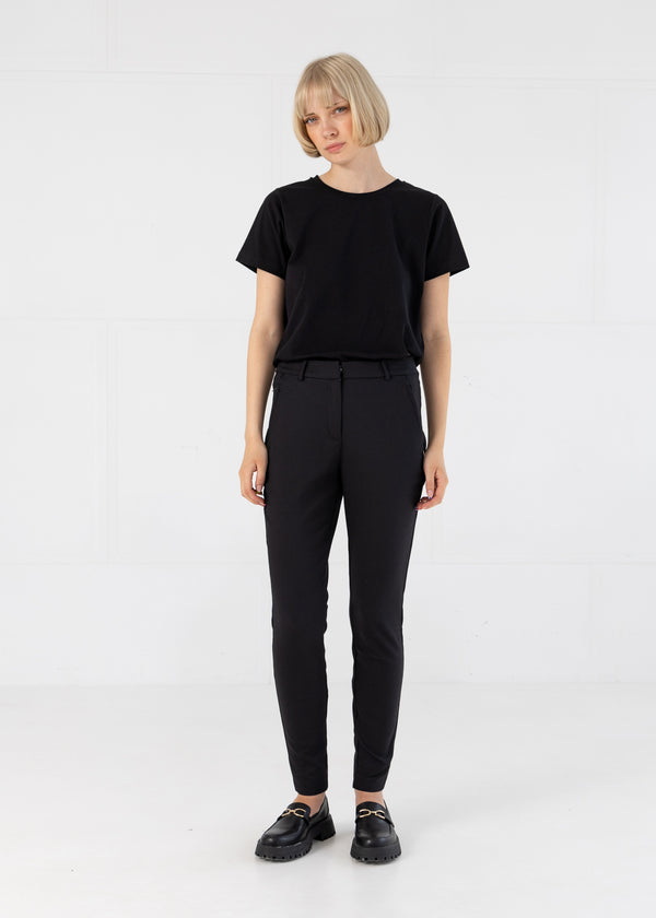 Coster Copenhagen HOSE NORMALER LÄNGE - STELLA PASSFORM Pants Black - 100