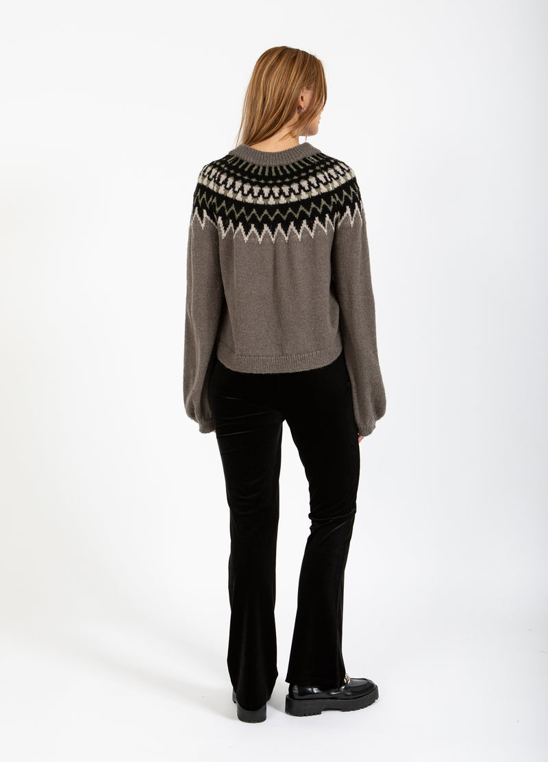 Coster Copenhagen ISLÄNDISCHER STRICK Knitwear Volcanic grey - 188