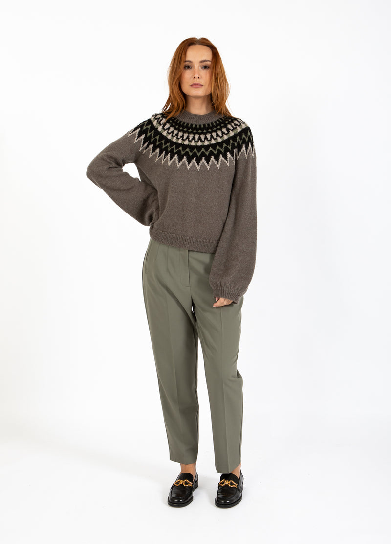 Coster Copenhagen ISLÄNDISCHER STRICK Knitwear Volcanic grey - 188