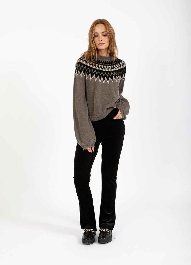 Coster Copenhagen ISLÄNDISCHER STRICK Knitwear Volcanic grey - 188