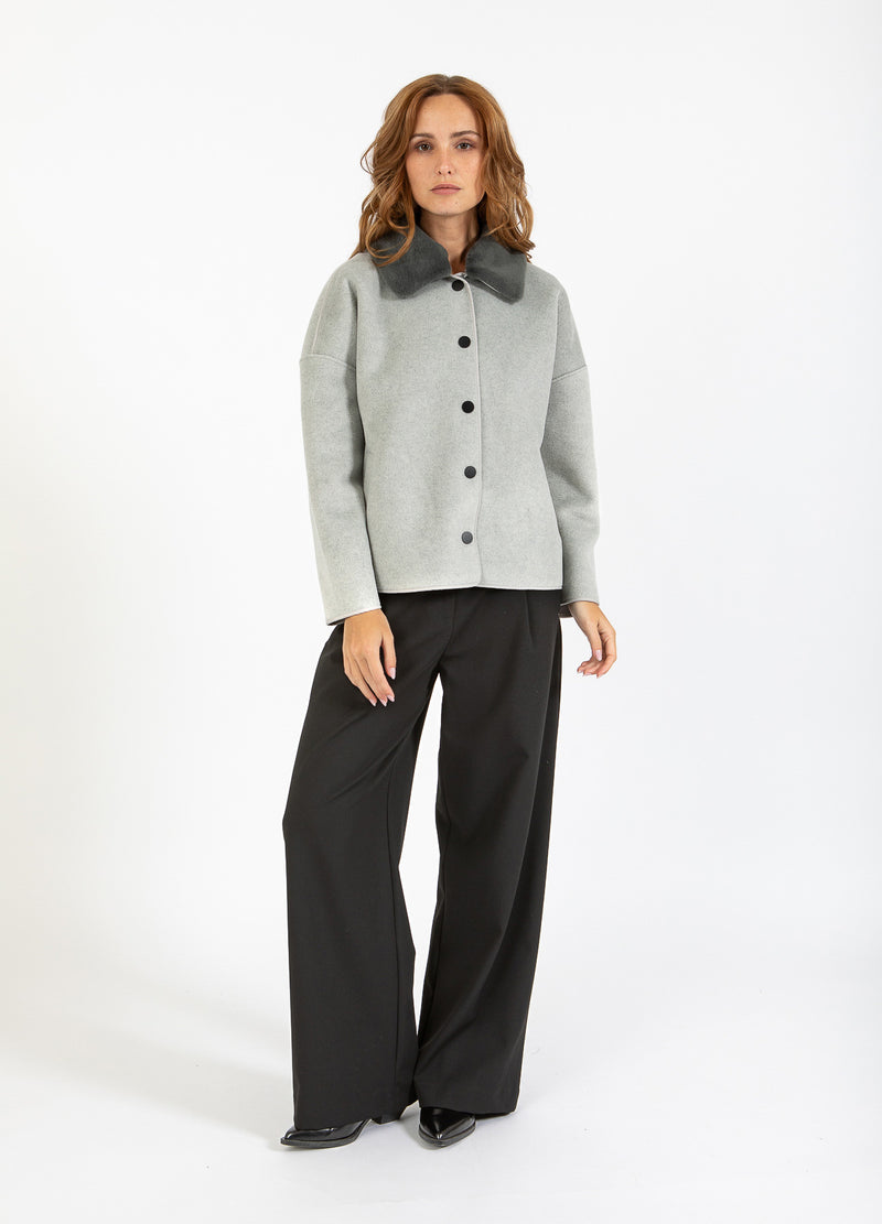 Coster Copenhagen JACKE MIT PELZKRAGEN Outerwear