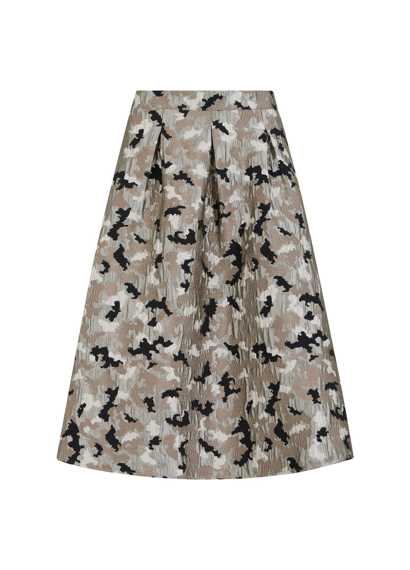 Coster Copenhagen JACQUARD ROCK Skirt Graphic jaquard - 934