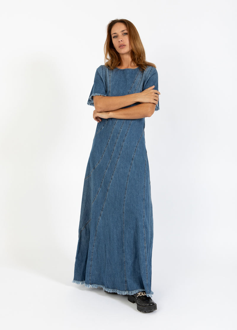 Coster Copenhagen JEANSKLEID Dress Denim blue - 550