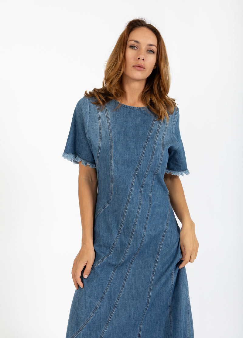 Coster Copenhagen JEANSKLEID Dress Denim blue - 550