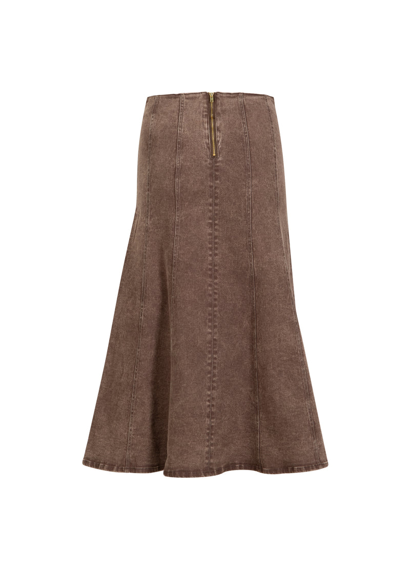 Coster Copenhagen JEANSROCK Skirt Taupe sand - 393
