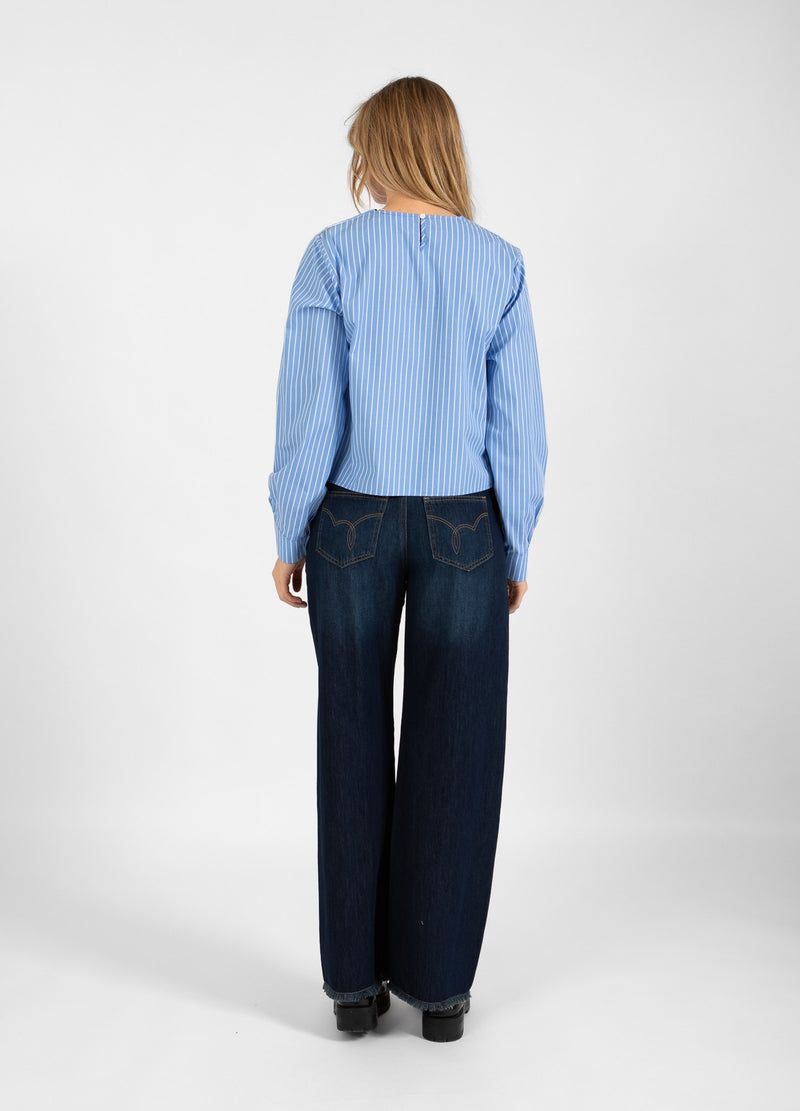 Coster Copenhagen JEANS MIT WEITEM BEIN - PETRA PASSFORM Pants Dark Blue Denim - 571