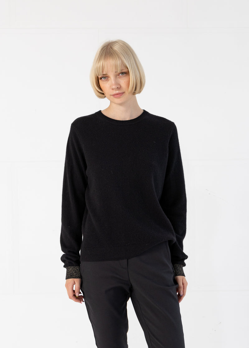 Coster Copenhagen KASCHMIR PULLOVER Knitwear Black - 100