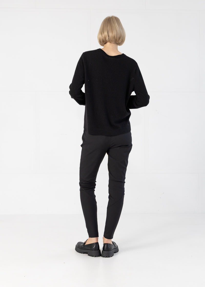 Coster Copenhagen KASCHMIR PULLOVER Knitwear Black - 100