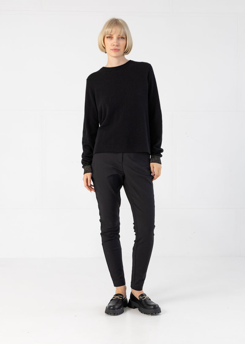 Coster Copenhagen KASCHMIR PULLOVER Knitwear Black - 100