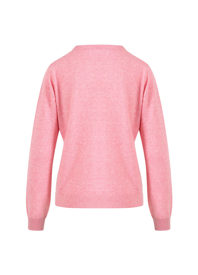 Coster Copenhagen KASCHMIR PULLOVER Knitwear Exotic pink - 696