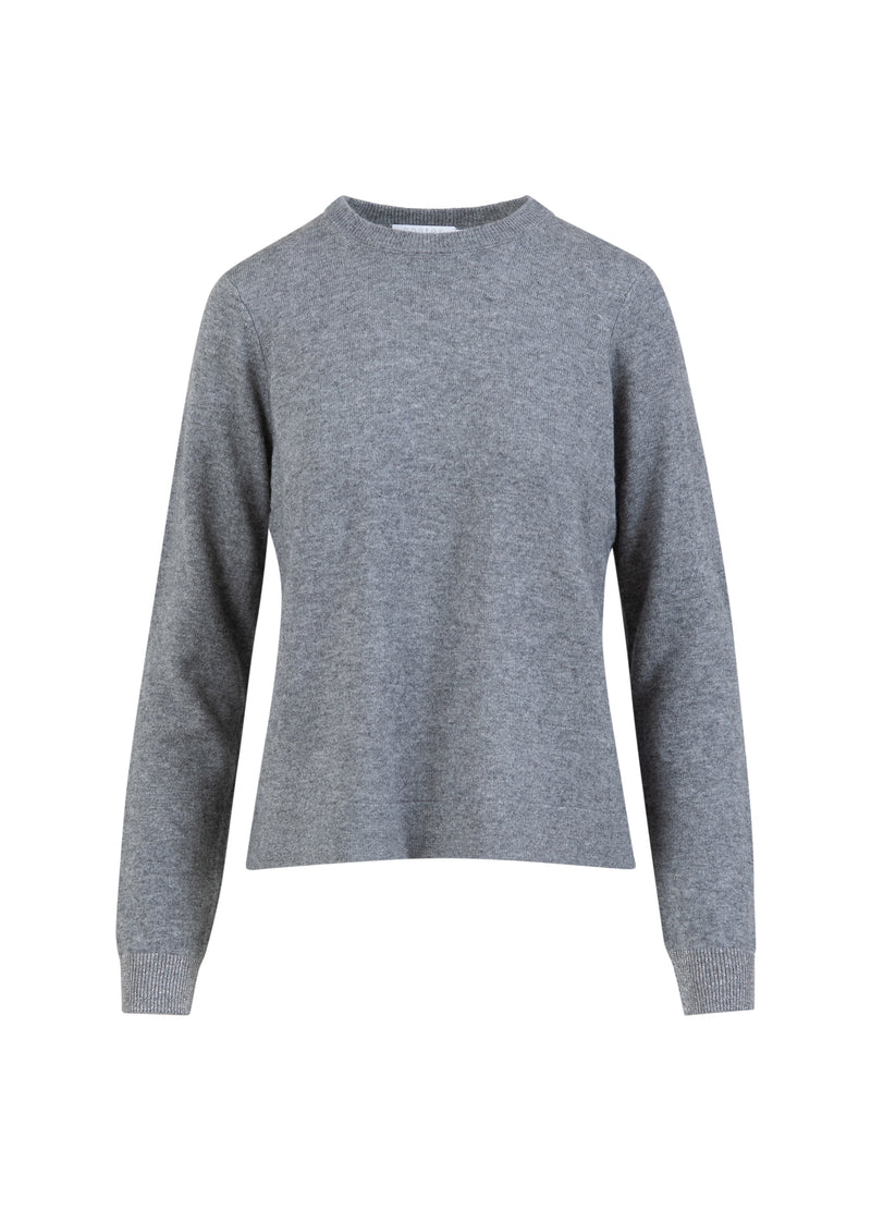 Coster Copenhagen KASCHMIR PULLOVER Knitwear Grey melange - 142