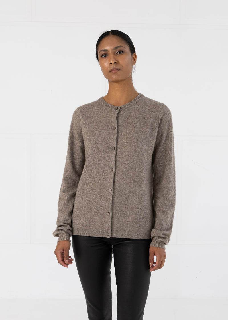 Coster Copenhagen KASHMIR STRICKJACKE Knitwear Hazel - 319