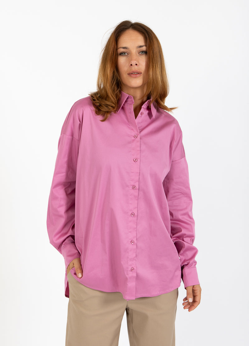 Coster Copenhagen KASTIGES KLASSISCHES HEMD Shirt/Blouse Magenta - 861