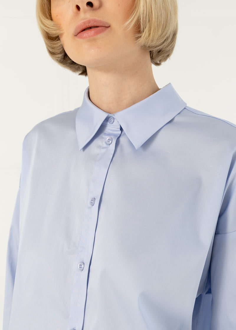 Coster Copenhagen KASTIGES KLASSISCHES HEMD Shirt/Blouse Oxford blue - 508