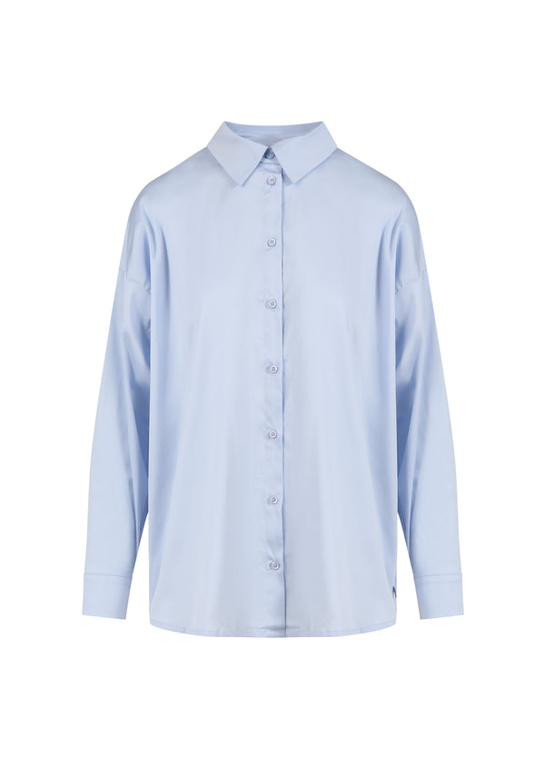 Coster Copenhagen KASTIGES KLASSISCHES HEMD Shirt/Blouse Oxford blue - 508