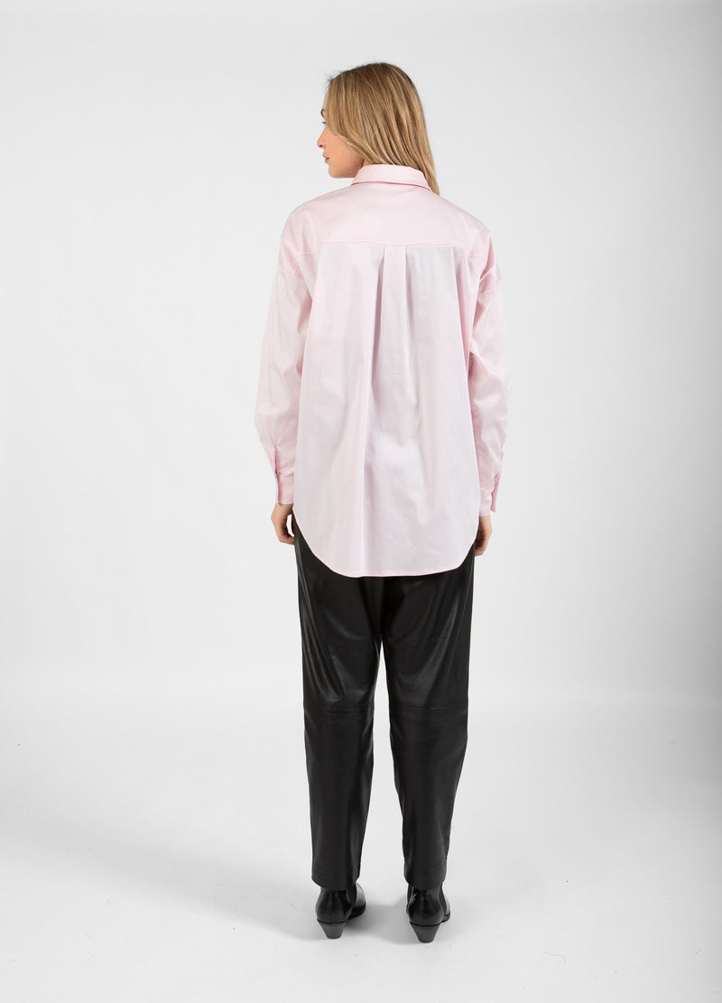 Coster Copenhagen KASTIGES KLASSISCHES HEMD Shirt/Blouse Powder rose - 686