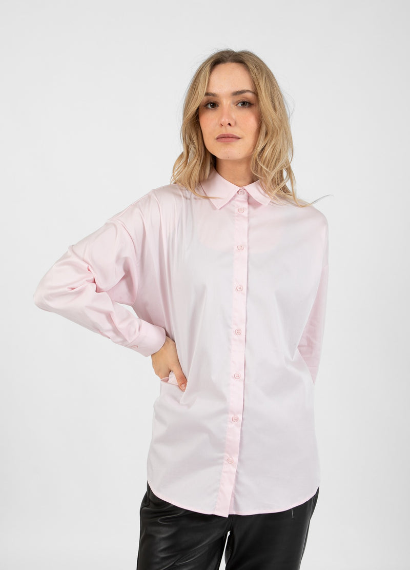 Coster Copenhagen KASTIGES KLASSISCHES HEMD Shirt/Blouse Powder rose - 686